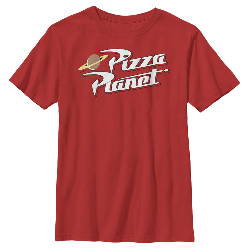 Boy's Toy Story Iconic Pizza Planet Logo T-Shirt