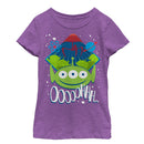 Girl's Toy Story Three-Eyed Alien Party T-Shirt