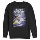 Men's Ralph Breaks the Internet Happy Caturday Sweatshirt