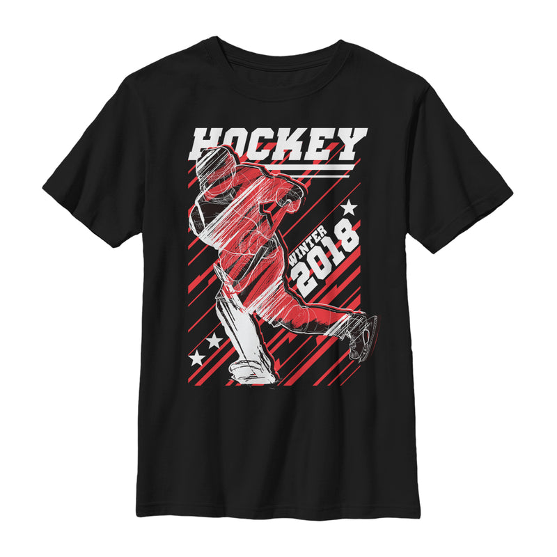 Boy's Lost Gods Winter 2018 Hockey T-Shirt
