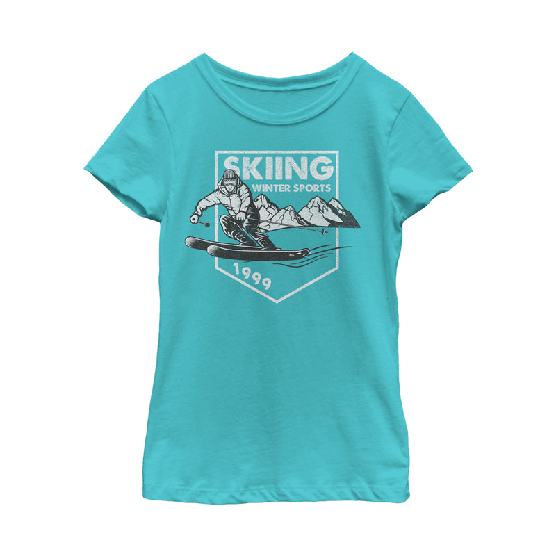 Girl's Lost Gods Skiing 1999 T-Shirt