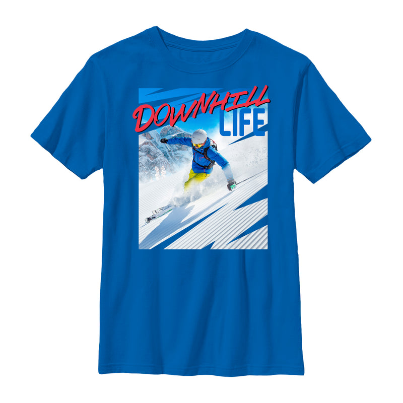 Boy's Lost Gods Downhill Snowboard Life T-Shirt