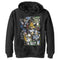 Boy's Star Wars: The Clone Wars Group Shot Comic Panels Pull Over Hoodie