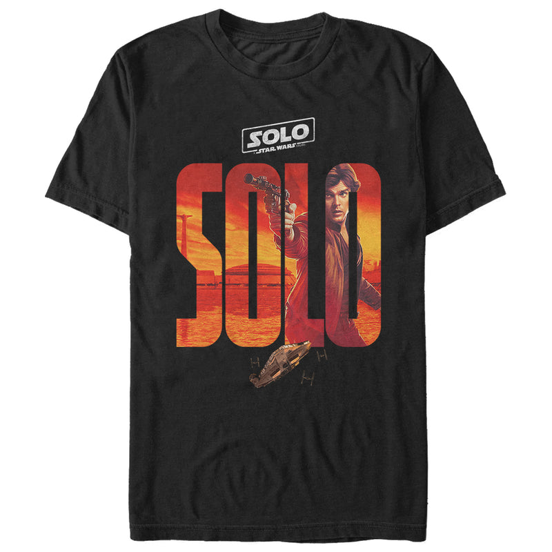 Men's Solo: A Star Wars Story Han Movie Poster T-Shirt