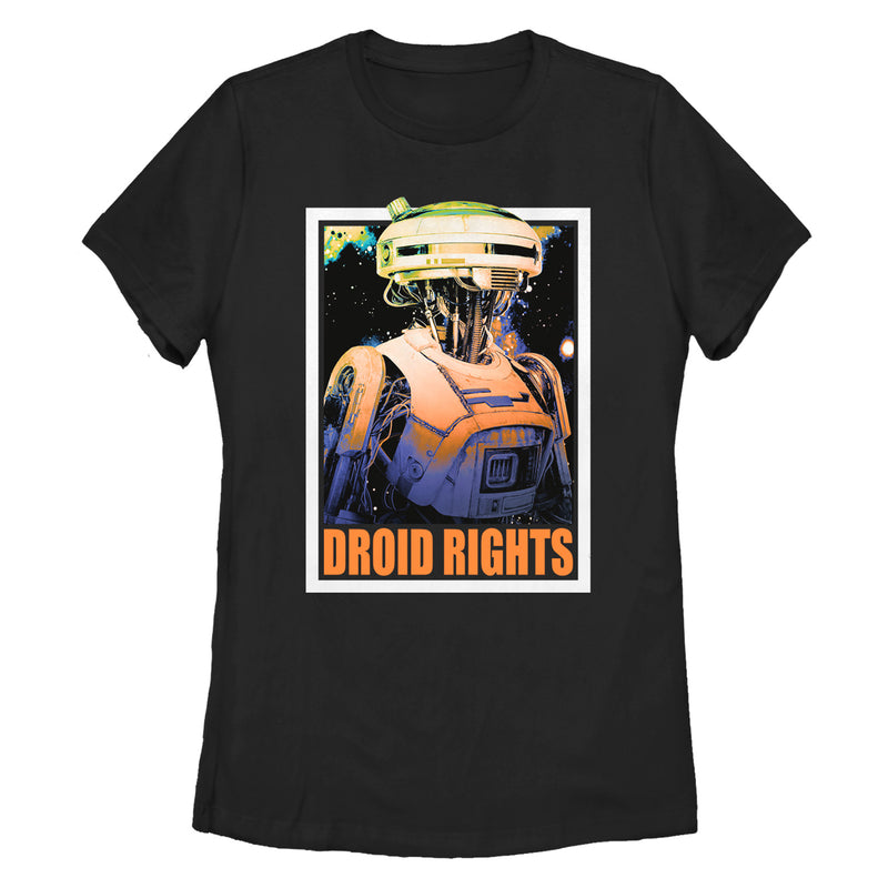Women's Solo: A Star Wars Story L3-37 Droid Rights T-Shirt