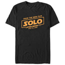 Men's Solo: A Star Wars Story From New Film Logo T-Shirt