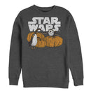 Men's Star Wars The Last Jedi Happy Halloween Porg Logo Sweatshirt