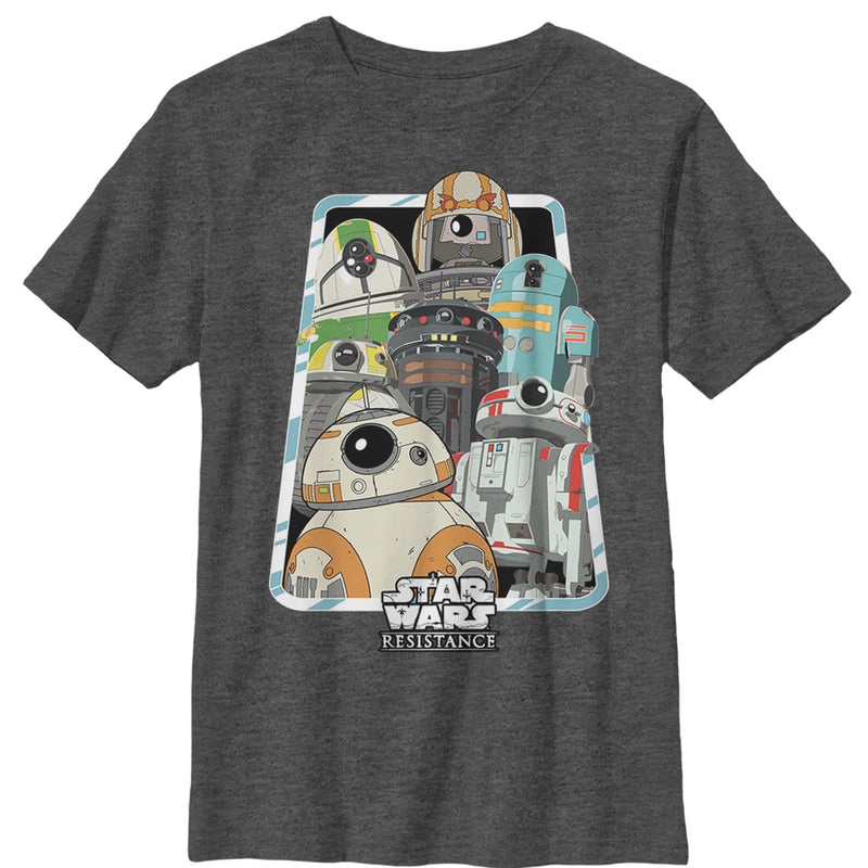 Boy's Star Wars Resistance Droid Frame T-Shirt