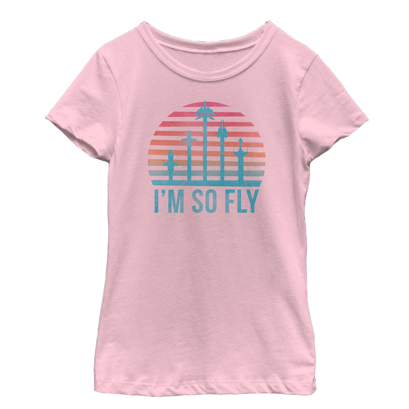 Girl's Star Wars Resistance Retro I'm So Fly T-Shirt