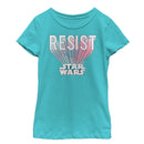 Girl's Star Wars Resistance Starry Resist T-Shirt