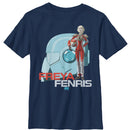 Boy's Star Wars Resistance Freya Fenris Helmet T-Shirt