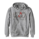 Boy's Star Wars Resistance First Order Logo Pull Over Hoodie