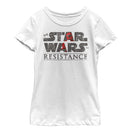 Girl's Star Wars Resistance First Order Logo T-Shirt