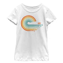 Girl's Star Wars Resistance Retro Ship Streaks T-Shirt