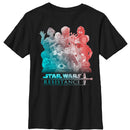 Boy's Star Wars Resistance Character Collage T-Shirt