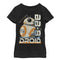 Girl's Star Wars Resistance BB-8 Profile T-Shirt