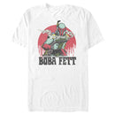 Men's Star Wars Boba Fett Retro Smoking Gun T-Shirt
