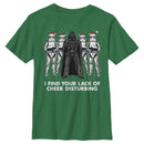 Boy's Star Wars Vader Lack of Cheer Disturbing T-Shirt