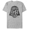 Men's Star Wars Galaxy Best Dad Darth Vader Helmet T-Shirt
