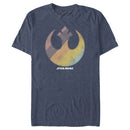 Men's Star Wars Rainbow Rebel Logo T-Shirt