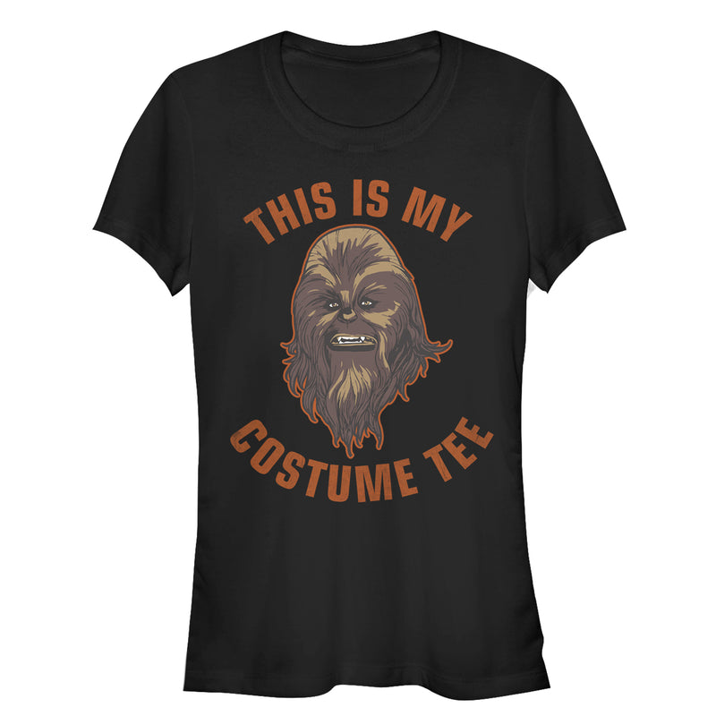 Junior's Star Wars Halloween This is My Chewie Costume T-Shirt