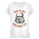 Junior's Star Wars Halloween This is My Stormtrooper Costume T-Shirt