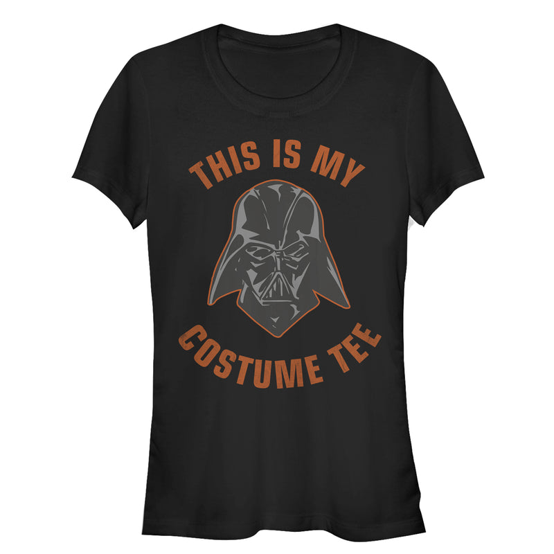 Junior's Star Wars Halloween This is My Darth Vader Costume T-Shirt