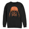 Men's Star Wars Halloween Vader Helmet Spray-Paint Sweatshirt