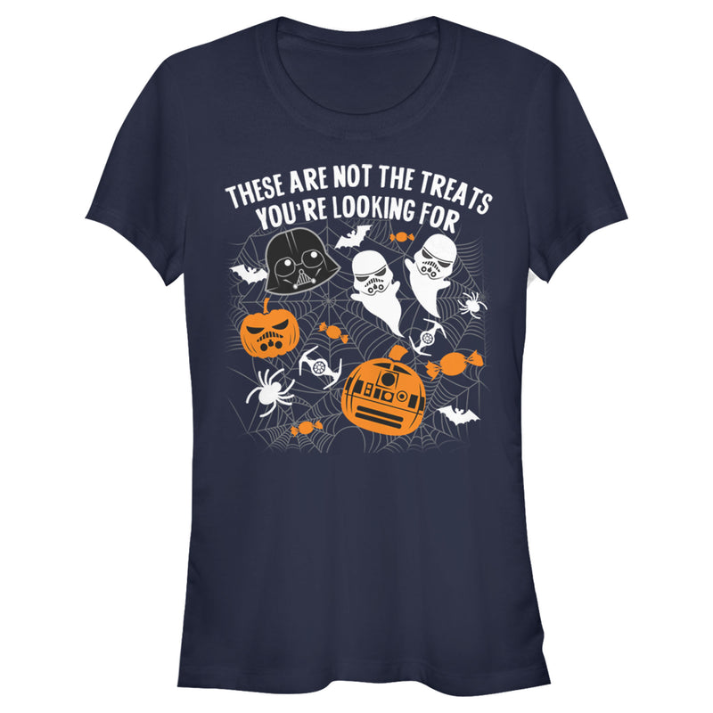 Junior's Star Wars Halloween Not the Treats T-Shirt
