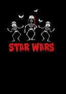 Boy's Star Wars Halloween Vader Skeletons T-Shirt