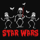 Junior's Star Wars Halloween Vader Skeletons Racerback Tank Top