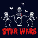 Men's Star Wars Halloween Vader Skeletons T-Shirt