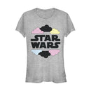 Junior's Star Wars Fluffy Cloud Logo T-Shirt