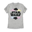 Women's Star Wars Fluffy Cloud Logo T-Shirt