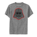 Boy's Star Wars Darth Vader Dot Helmet Performance Tee