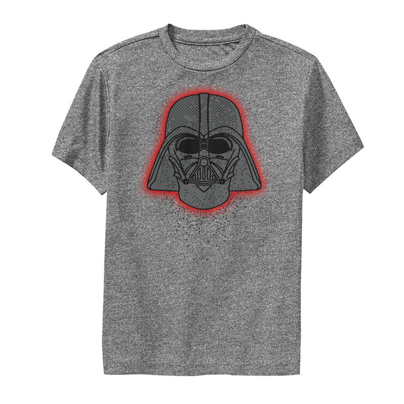 Boy's Star Wars Darth Vader Dot Helmet Performance Tee