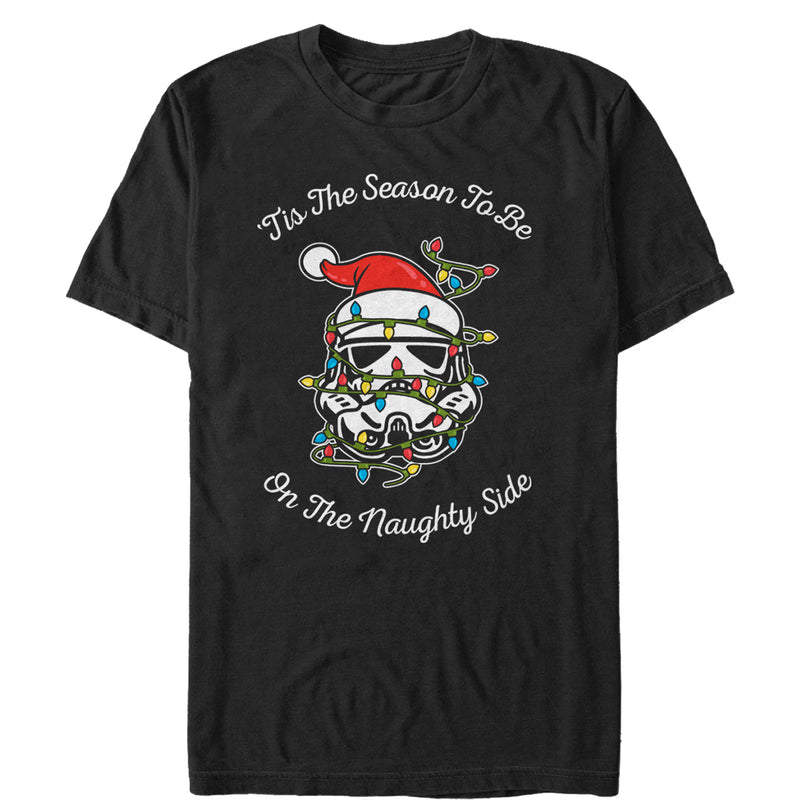 Men's Star Wars Christmas Stormtrooper Naughty Side T-Shirt