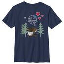 Boy's Star Wars Valentine's Day Han and Leia Holding Hands T-Shirt
