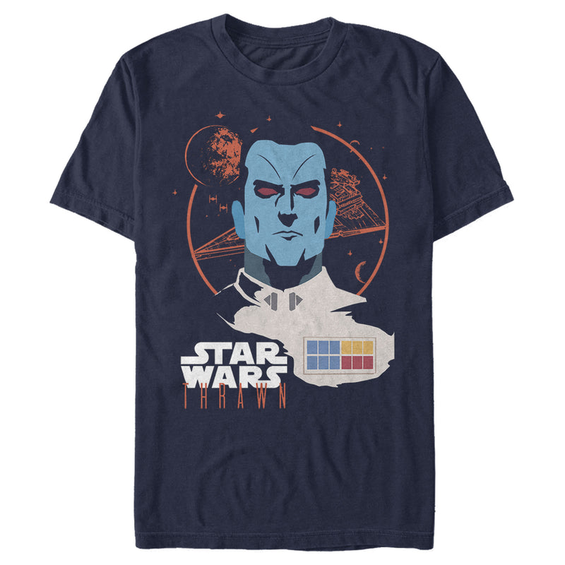 Men's Star Wars Grand Admiral Thrawn Galaxy T-Shirt