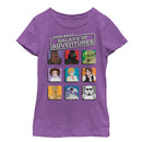 Girl's Star Wars Galaxy of Adventures Character Posters T-Shirt
