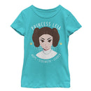 Girl's Star Wars Galaxy of Adventures Leader Leia T-Shirt