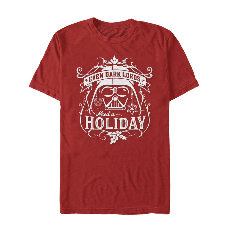 Men's Star Wars Christmas Dark Lord Holiday T-Shirt