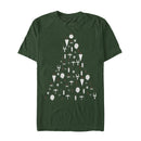 Men's Star Wars Galactic Christmas Ornaments T-Shirt