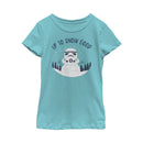 Girl's Star Wars Christmas Snowman Stormtrooper T-Shirt