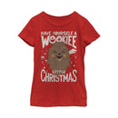 Girl's Star Wars Christmas Have Yourself a Wookie T-Shirt