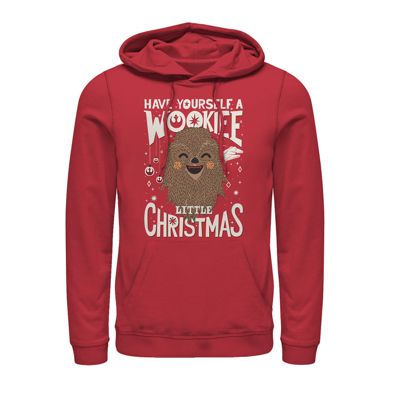 Men's Star Wars Christmas Have Yourself a Wookie Pull Over Hoodie