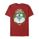 Men's Star Wars Merry Christmas R2-D2 T-Shirt