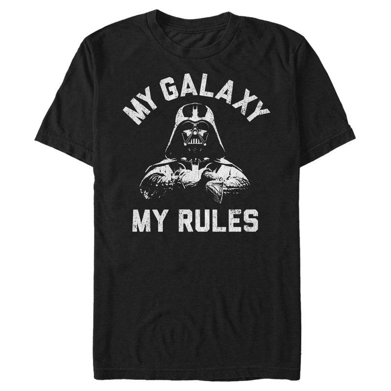Men's Star Wars Vader My Galaxy My Rules T-Shirt