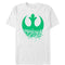 Men's Star Wars Rebel Symbol Clover Fade T-Shirt