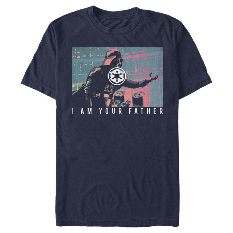 Men's Star Wars Vader I Am Your Father Heatmap T-Shirt